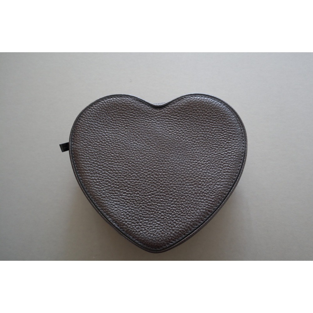 Ted Baker Leather Heart Shaped Crossbody‎ Bag With Chain - Picture 5 of 11